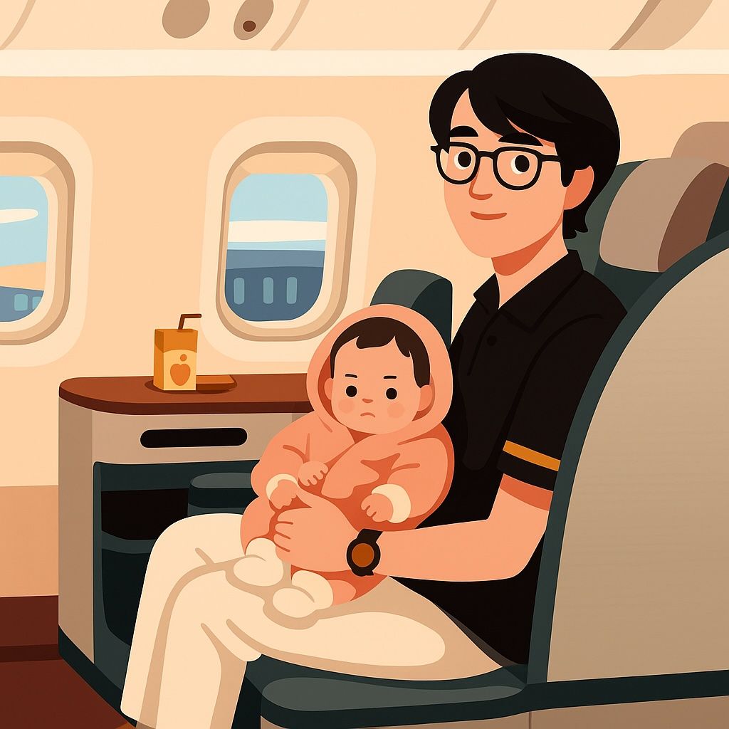 Alexandra’s Very First Flight